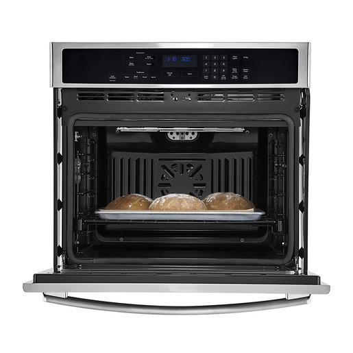 Horno empotrable 76cm Acero Inoxidable vidrio Negro GE Profile - PT7050SFSS