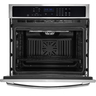 Horno empotrable 76cm Acero Inoxidable vidrio Negro GE Profile - PT7050SFSS