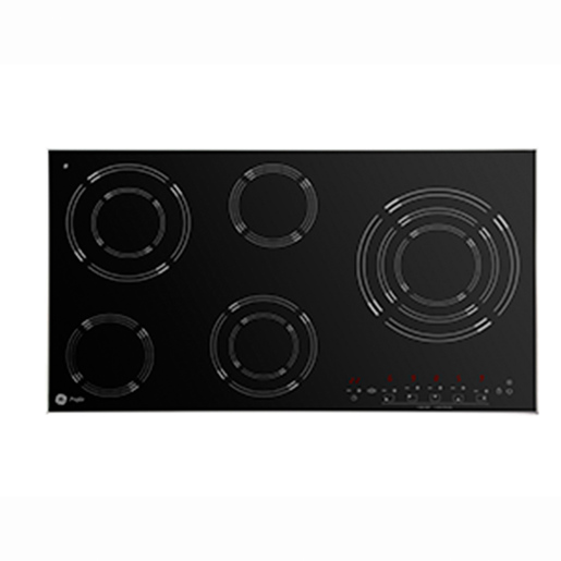 Parrilla de Inducción 220 V 60 cm (24 pulgadas) Vidrio Negro GE Profile -  PVP6014S1, Parrillas, Cocción