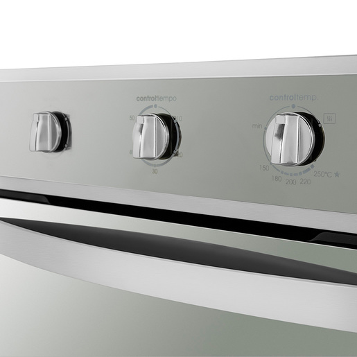 Horno Empotrable 60cm Inoxidable Vidrio Espejo Io mabe - IO6050HLWI0
