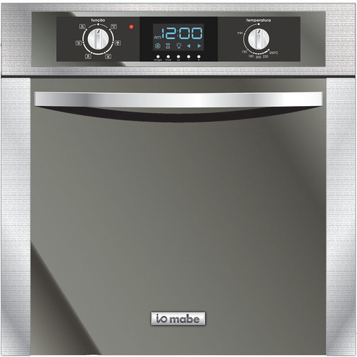 Horno Empotrable 60cm Inoxidable Espejo IO Mabe - IO6055HEWI0D