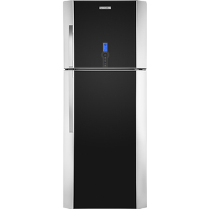 Refrigerador top mount 513.12L Vídrio Negro IO Mabe - IOM1951ZMXNB