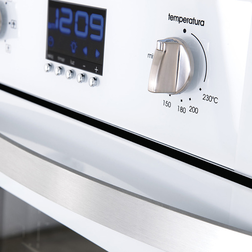Horno Empotrable 60cm Vidrio Blanco Io mabe - IO6055STLWB0