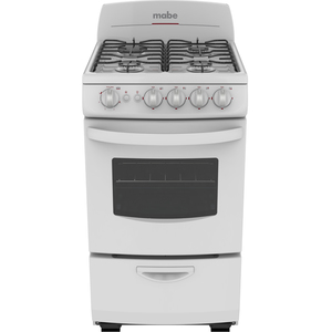Estufa de piso 51 cm Blanca Mabe - EM5120BB4A Estufa de piso 51 cm Blanca Mabe - EM5120BB4A