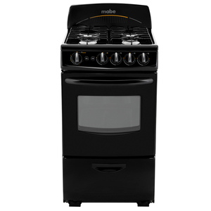 Estufa de piso 51 cm Negra Mabe - EM5120NN1B Estufa de piso 51 cm Negra Mabe - EM5120NN1B