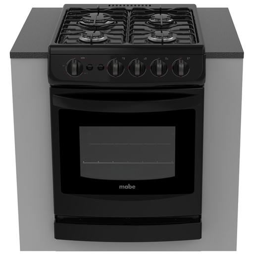 Estufa de empotre 51 cm Negra Mabe - EMC5120N3A