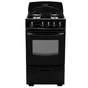 Estufa de piso 51 cm Negra Mabe - EM5120NN0 Estufa de piso 51 cm Negra Mabe - EM5120NN0