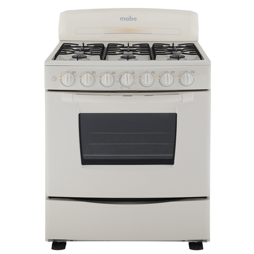 Estufa de piso 76 cm Bisqué Mabe - EM7650LL3B