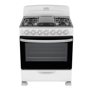 Estufa de piso 76 cm Blanca Mabe - EM7658BB2B Estufa de piso 76 cm Blanca Mabe - EM7658BB2B