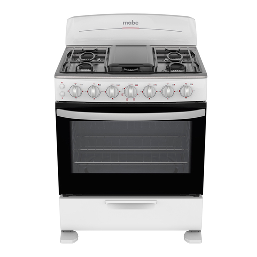 Estufa de piso 76 cm Blanca Mabe - EM7658BB2B