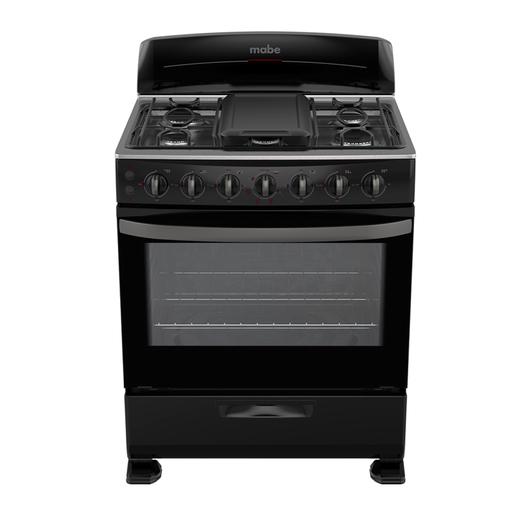 Estufa de piso 76 cm Negra Mabe - EM7658NN1C Estufa de piso 76 cm Negra Mabe - EM7658NN1C