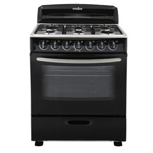 Estufa de piso 76 cm Negra / inoxidable IO Mabe - EM7611NI1B Estufa de piso 76 cm Negra / inoxidable IO Mabe - EM7611NI1B