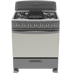 Estufa de piso 76 cm silver Mabe - MA07655I3A Estufa de piso 76 cm silver Mabe - MA07655I3A