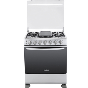 Estufa de piso 76 cm silver Mabe - MA07684CI2A Estufa de piso 76 cm silver Mabe - MA07684CI2A