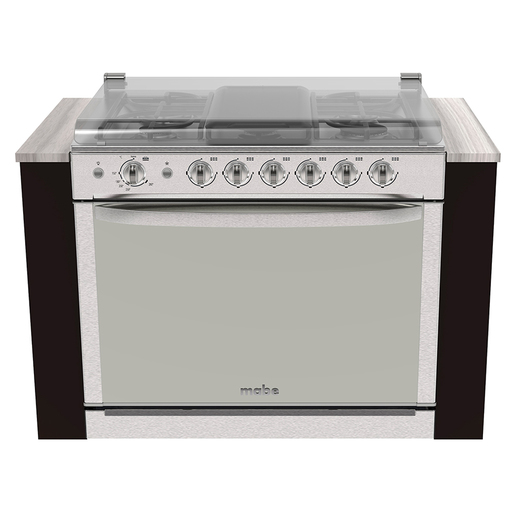 Estufa de empotre 80 cm Inoxidable Mabe - XOC8076CI0C