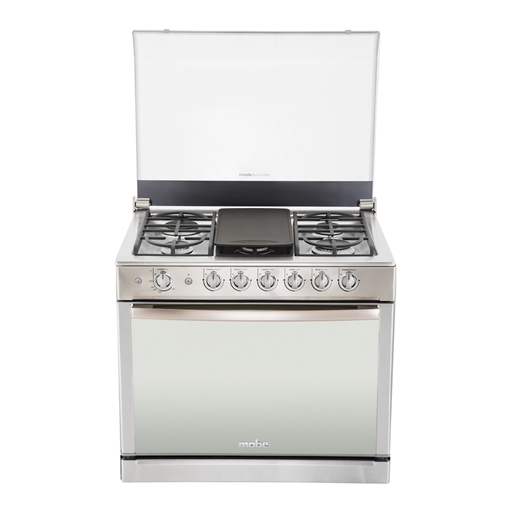 Estufa de empotre 80cm Inoxidable Mabe - XOC8079CI0A