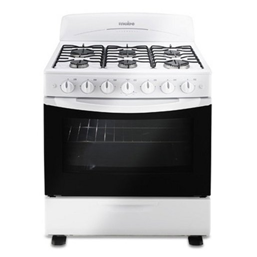 Estufa de piso 76 cm Blanca Mabe - EM7658BB0B