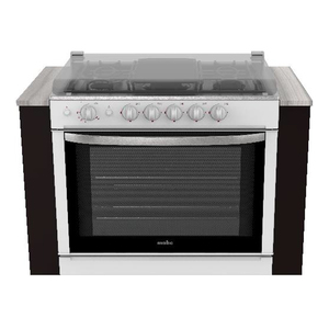 Estufa de empotre 80 cm Blanca/Inoxidable Mabe - EMC8067CBI1A Estufa de empotre 80 cm Blanca/Inoxidable Mabe - EMC8067CBI1A