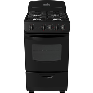 Estufa de piso 51 cm Negra Mabe - EM5120NN2A Estufa de piso 51 cm Negra Mabe - EM5120NN2A