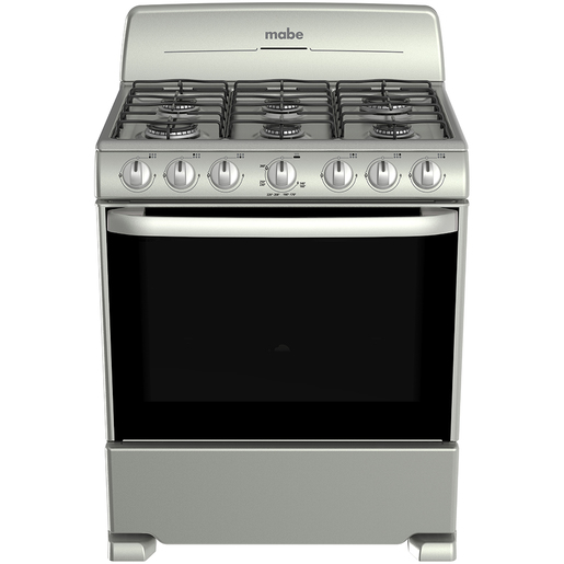 Estufa de piso 76 cm Silver Mabe - EM7641BAIS0C