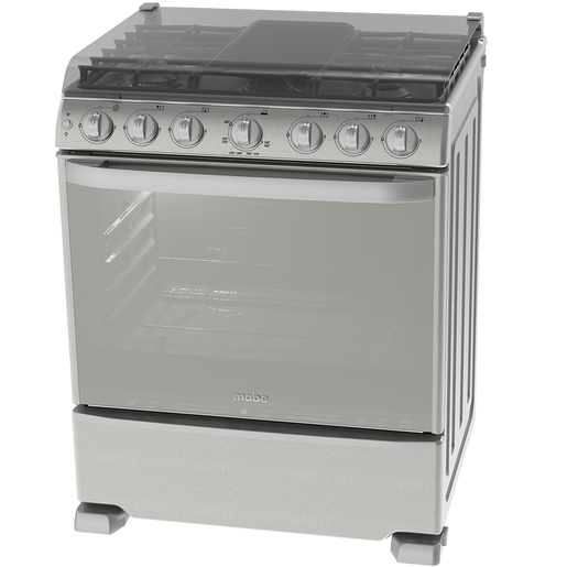 Estufa de Piso 76 cm Inoxidable Mabe - EM7671CFIX0