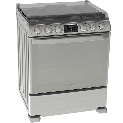 Estufa de Piso con TEON 76 cm Inoxidable Mabe - EM7690CFX0