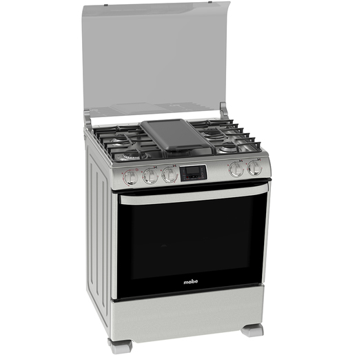 Estufa de Piso con TEON 76 cm Inoxidable Mabe - EM7693CFIX0