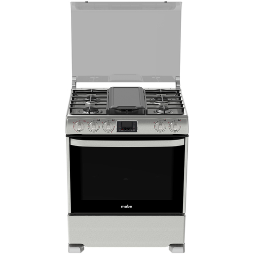 Estufa de Piso con TEON 76 cm Inoxidable Mabe - EM7693CFIX0