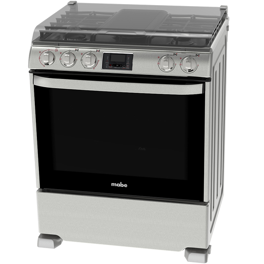 Estufa de Piso con TEON 76 cm Inoxidable Mabe - EM7693CFIX0