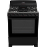 Estufa de Piso 76 cm Negra Mabe - CEM7650BSIN0