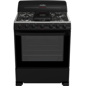 Estufa de piso 76 cm Negra Mabe - CEM7650BSIN0B Estufa de piso 76 cm Negra Mabe - CEM7650BSIN0B