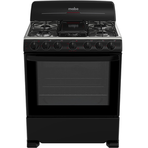 Estufa de piso 76 cm Negra Mabe - CEM7650BSIN0C Estufa de piso 76 cm Negra Mabe - CEM7650BSIN0C