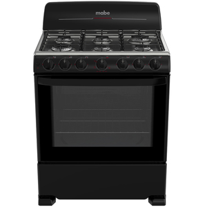 Estufa de piso 76 cm Negra Mabe - EM7645BAIN0B Estufa de piso 76 cm Negra Mabe - EM7645BAIN0B