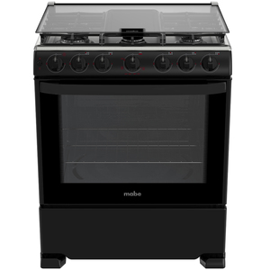 Estufa de piso 76 cm Negra/Inoxidable mabe - EM7656CSIN0B Estufa de piso 76 cm Negra/Inoxidable mabe - EM7656CSIN0B