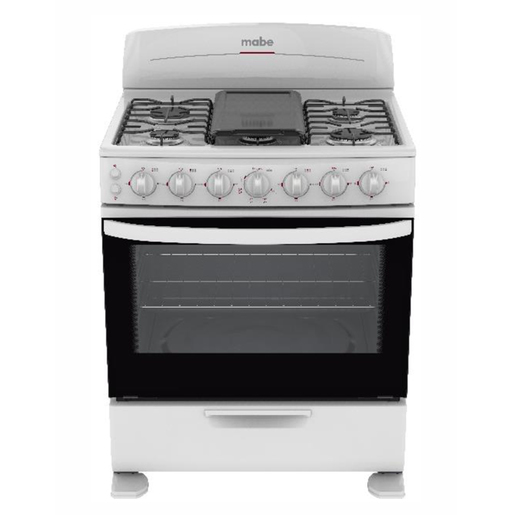 Estufa de piso 76 cm Negra Mabe - EM7653NN2A