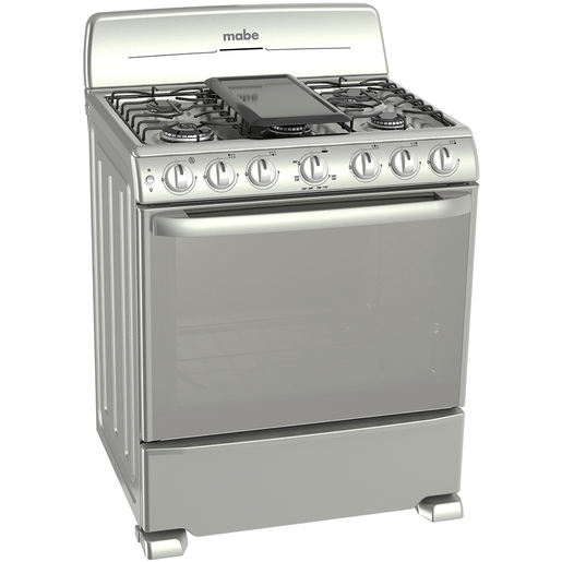 Estufa de Piso 76 cm Silver Mabe - EEM7650BAIS0