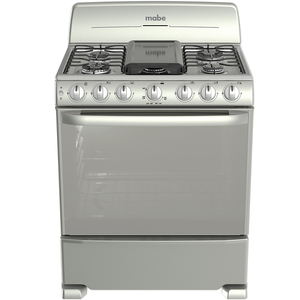 Estufa de piso 76 cm Silver Mabe - EEM7650BAIS0A Estufa de piso 76 cm Silver Mabe - EEM7650BAIS0A