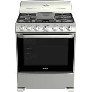 Estufa de piso 76 cm Silver Mabe - EEM7650BFIS0A Estufa de piso 76 cm Silver Mabe - EEM7650BFIS0A
