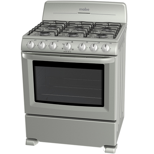 Estufa de Piso 76 cm Silver Mabe - EM7620BAIS0