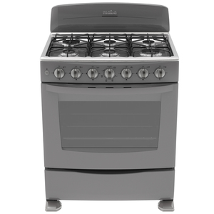 Estufa de piso 76 cm Silver Mabe - MA07638I2A Estufa de piso 76 cm Silver Mabe - MA07638I2A