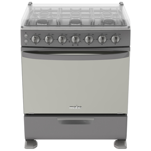 Estufa de piso 76 cm Silver Mabe - MA07687CI3A Estufa de piso 76 cm Silver Mabe - MA07687CI3A