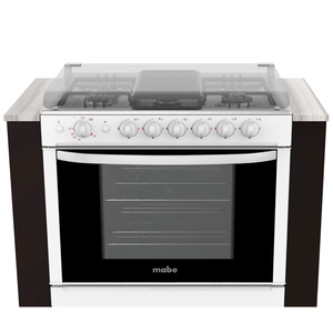Estufa de empotre 80 cm Blanca/Inoxidable Mabe - EMC8033CBC2A Estufa de empotre 80 cm Blanca/Inoxidable Mabe - EMC8033CBC2A
