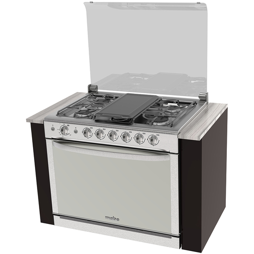 Estufa de empotre 76 cm Inoxidable Mabe - XOC8076CI0A