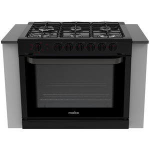 Estufa de empotre 80 cm Negra Mabe - EMC8013NN2A Estufa de empotre 80 cm Negra Mabe - EMC8013NN2A