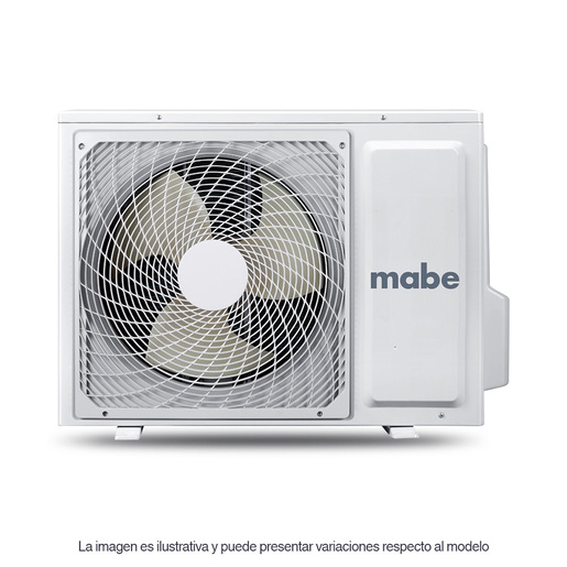 Aire Acondicionado Mini Split Tradicional Frío-Calor 220 V 2 Toneladas (24,000 BTU) Blanco Mabe - MMT24HDBWCAME1