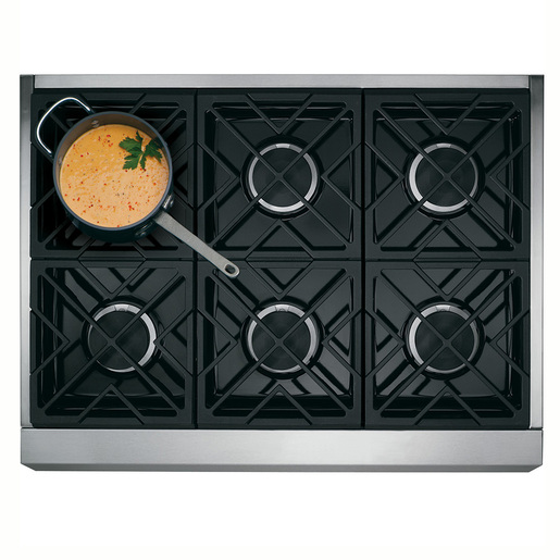 Estufa de piso 90 cm Inoxidable Café - CGY366P2M1S1 Estufa de piso 90 cm Inoxidable Café - CGY366P2M1S1