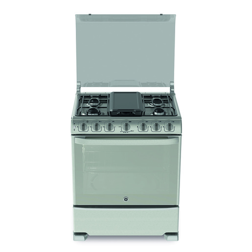 Estufa de gas 76 cm Acero Inoxidable GE Appliances - EG3070CFIX0D