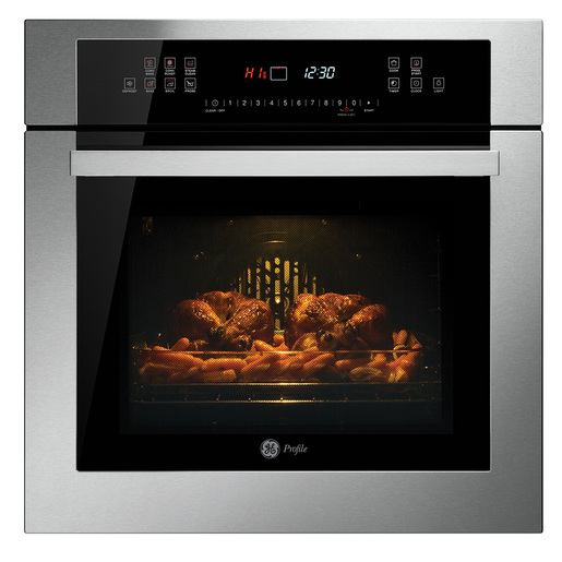 Horno de empotre a gas 60 cm Inoxidable GE Profile - HGP6065LWAI0