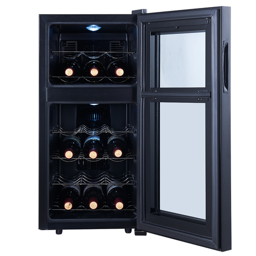 Cava de vino 12 botellas Negra GE Appliances - GW12XDZBB
