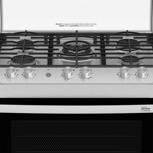 Estufa de Empotre 80 cm (30 pulgadas) Inoxidable IO Mabe - IO8060GETII1B
